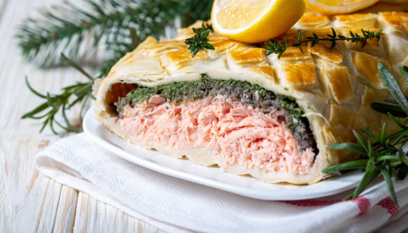 Saumon Wellington