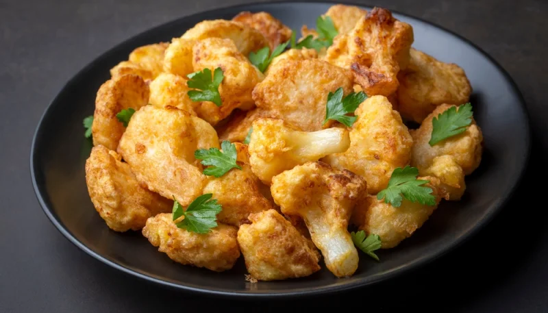 Tempura de chou-fleur
