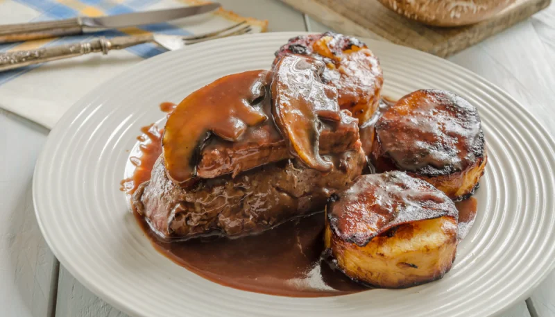 Tournedos sauce champignons