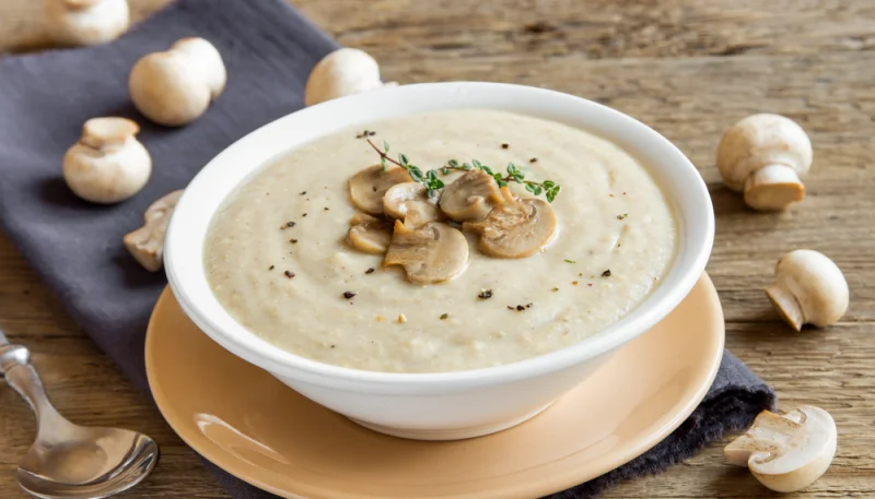 Velouté de champignons