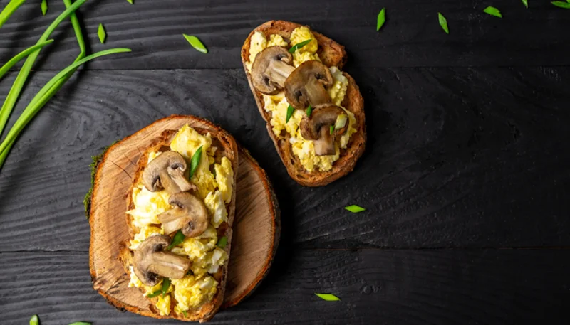 Croûte aux champignons