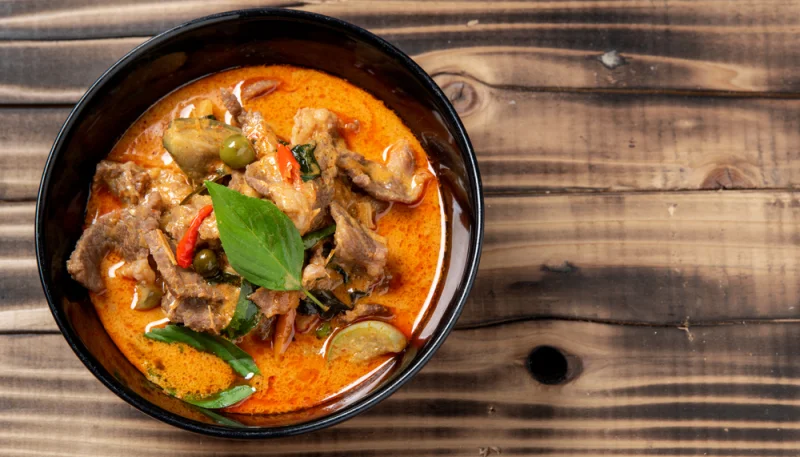 Curry rouge de boeuf