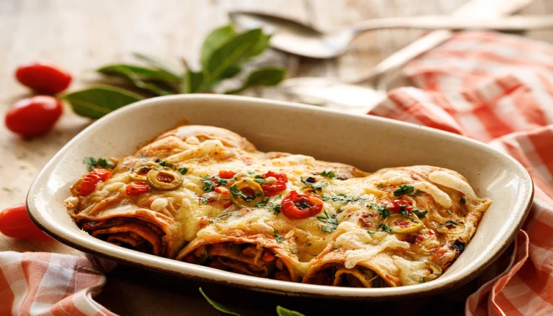 Enchiladas végétariennes