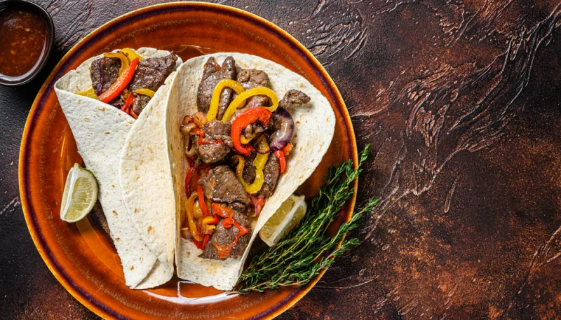 Fajitas au boeuf