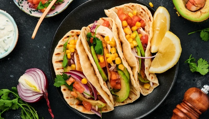 Fajitas végétariennes