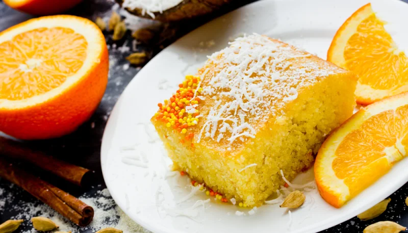 Gâteau grec à l'orange