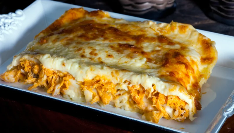 Lasagnes de poulet et potimarron au Cookéo