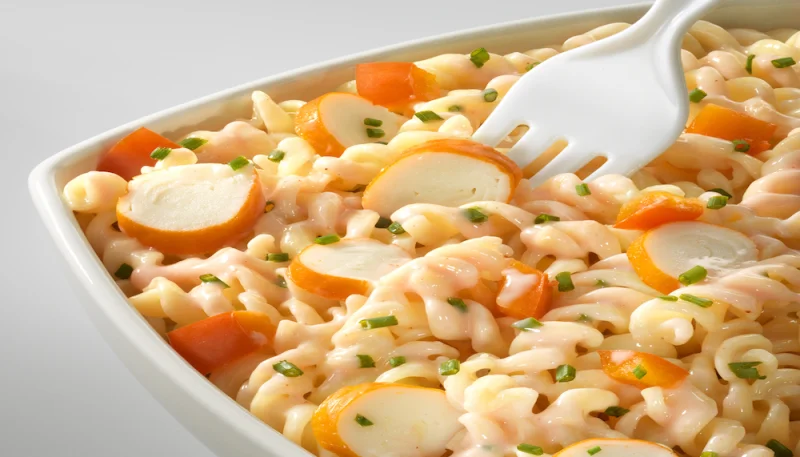 Pâtes au surimi