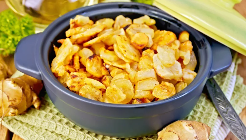 Poêlée de topinambours