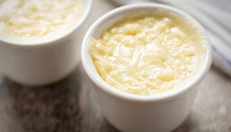 Riz au lait à la vanille