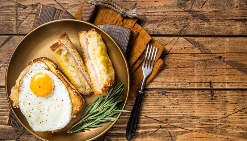 Croque-madame au four