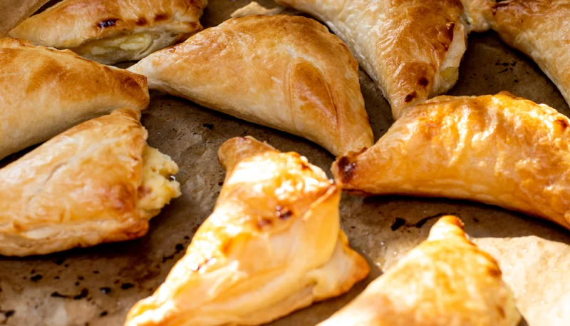 Feuilletés chèvre miel
