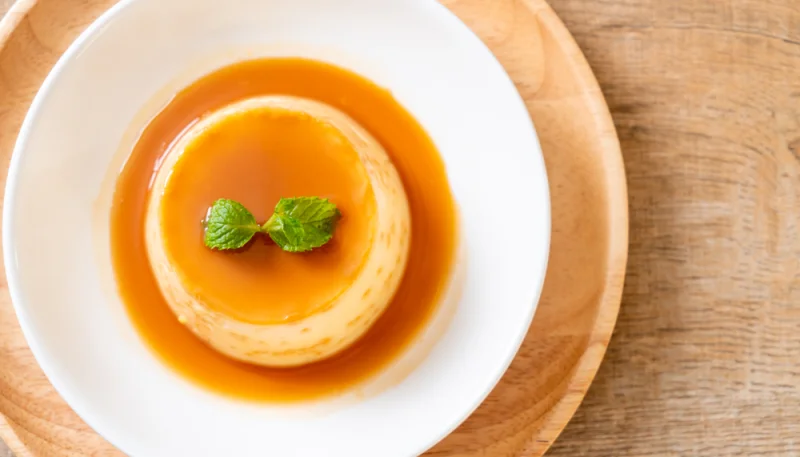Flan pâtissier aux clémentines