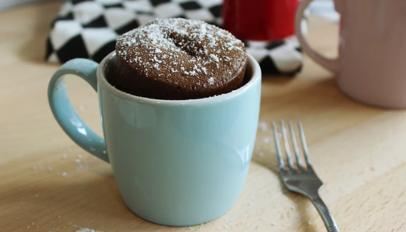 Mug cake au nutella