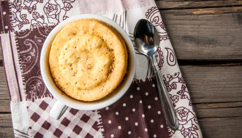 Mug cake sans oeuf
