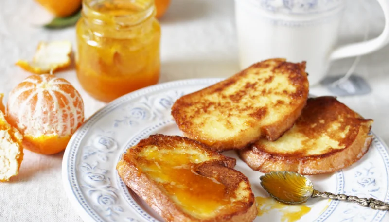 Pain perdu à l'orange