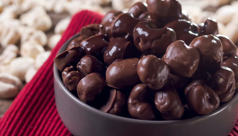 Pop corn au chocolat