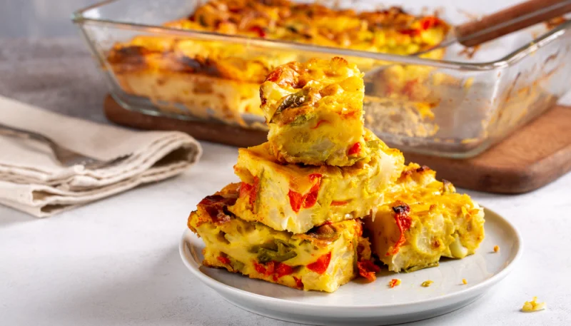 Clafoutis du potager à la ricotta