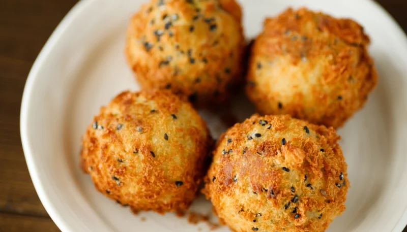 Croquette de patate douce, carotte et épinards