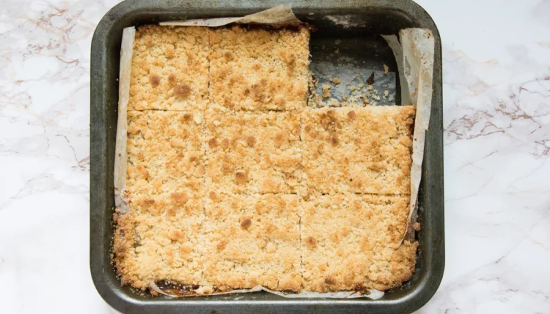 Crumble à l’ananas et à la noix de coco