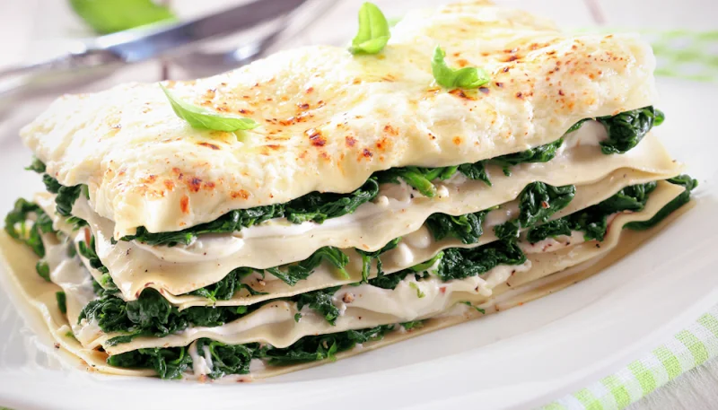 Lasagnes épinards ricotta
