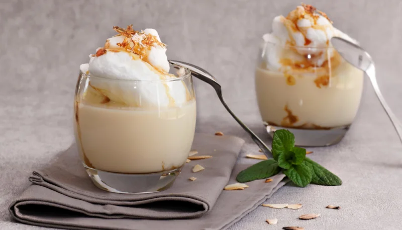 Ile flottante au citron et basilic