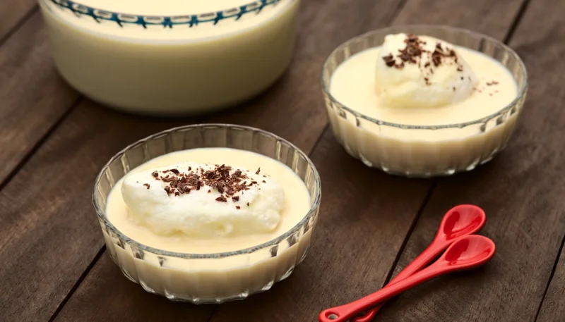 Ile flottante à la fève de Tonka
