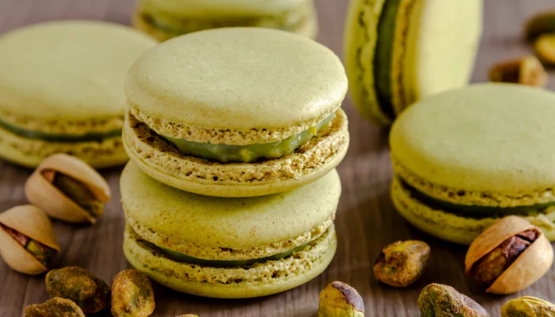 Macarons pistache