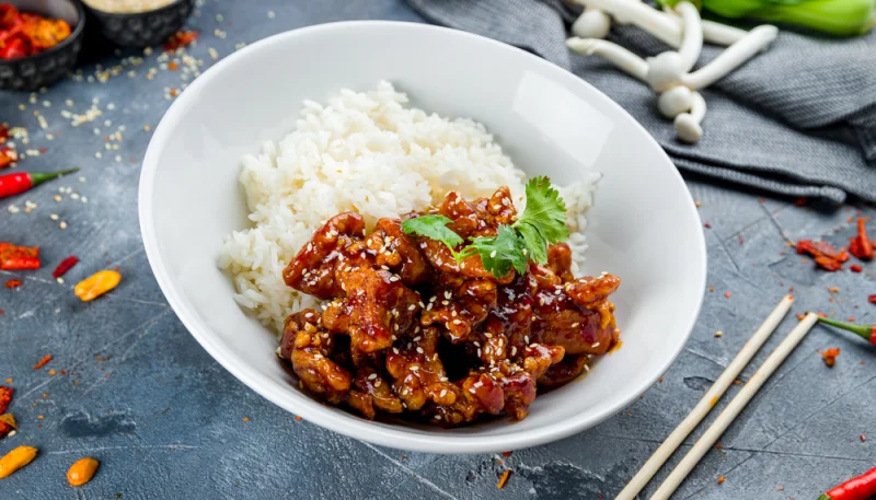 Poulet au caramel