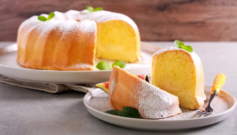 Sponge cake vanille