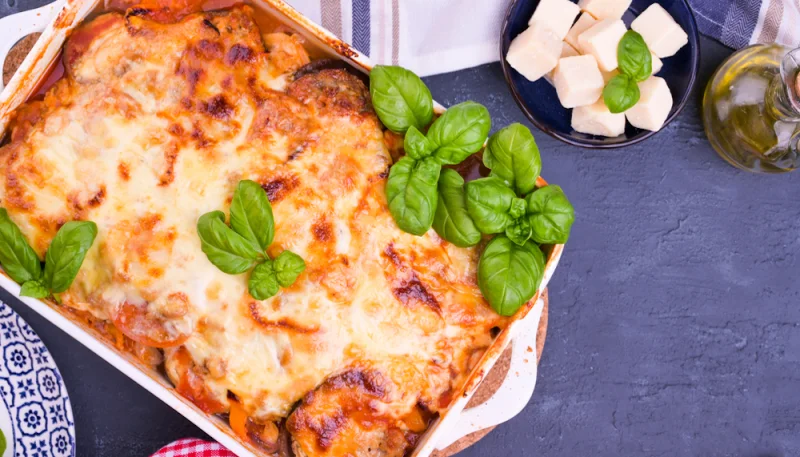Lasagne aux aubergines