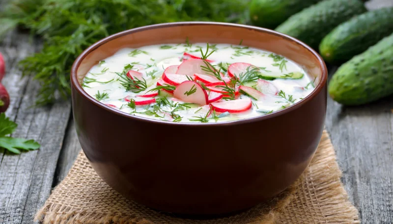 Potage aux radis nouveaux
