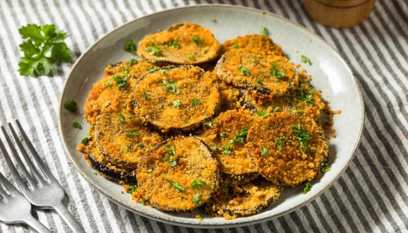 Aubergine panée
