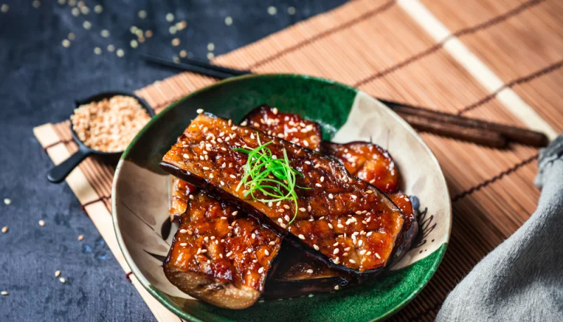 Aubergine à la japonaise