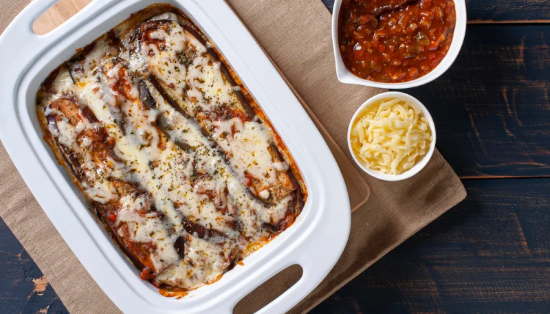 Lasagne d’aubergine
