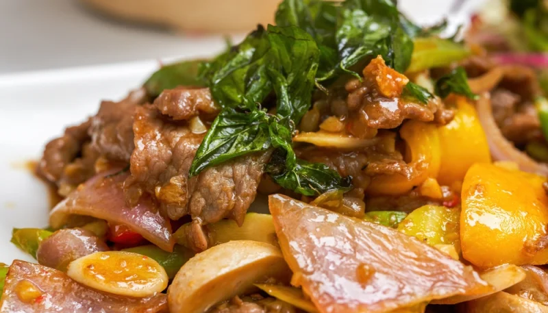 Pad thaï boeuf