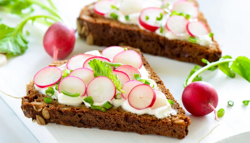 Rillettes de radis roses au chèvre