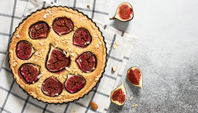 Tarte figues amandes
