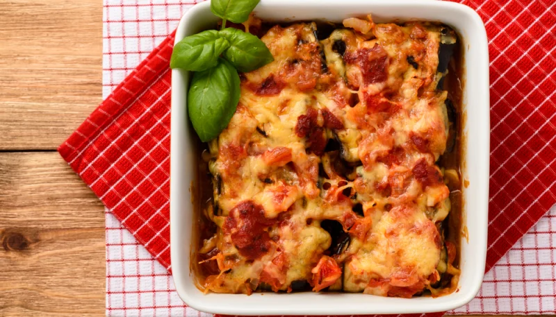 Aubergine gratinée