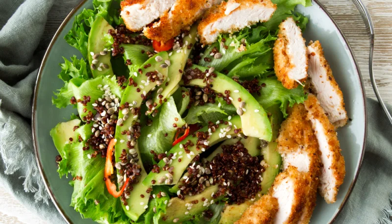 Salade club au poulet