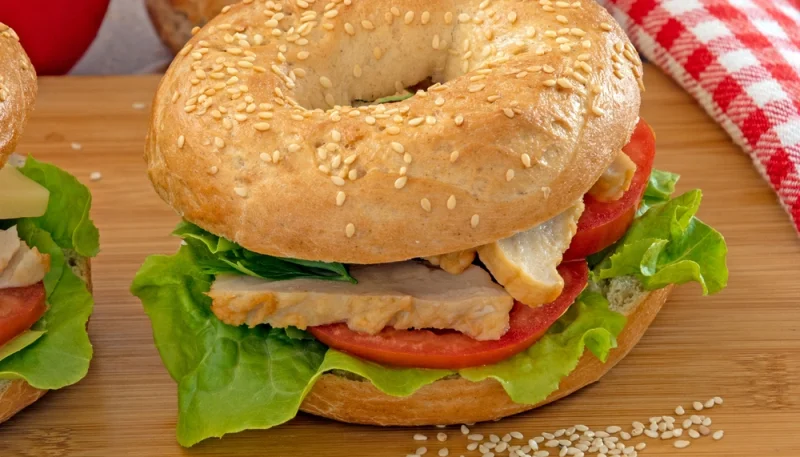 Bagel poulet