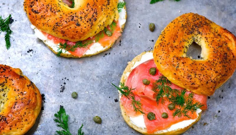 Bagel saumon