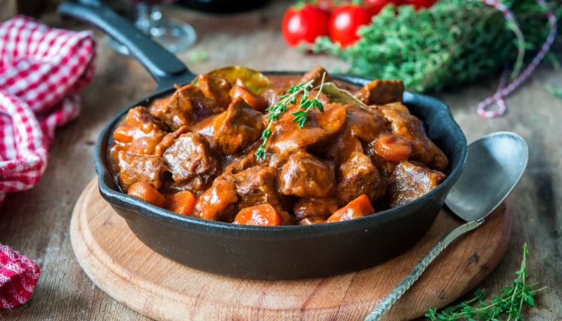Boeuf bourguignon traditionnel