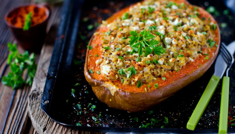 Butternut au four