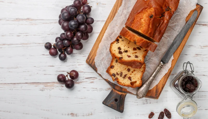 Cake aux raisins