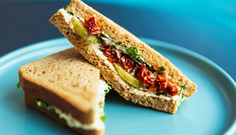 Club sandwich végétarien