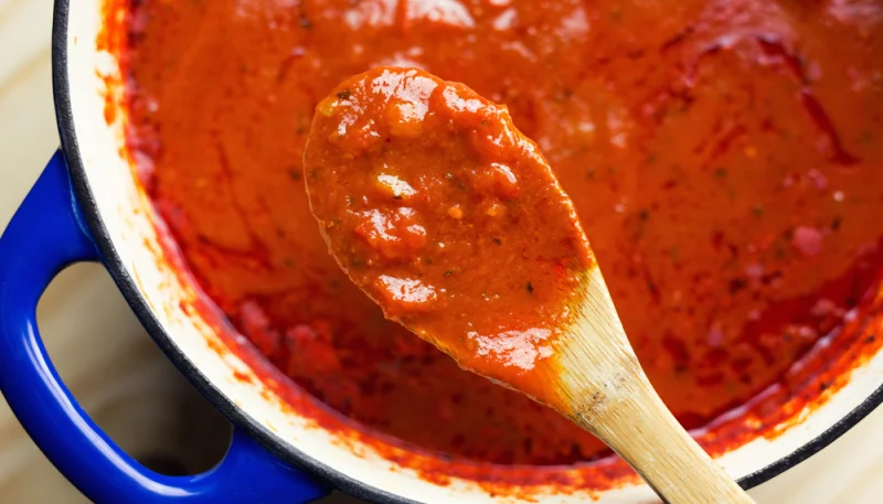 Coulis de tomate maison