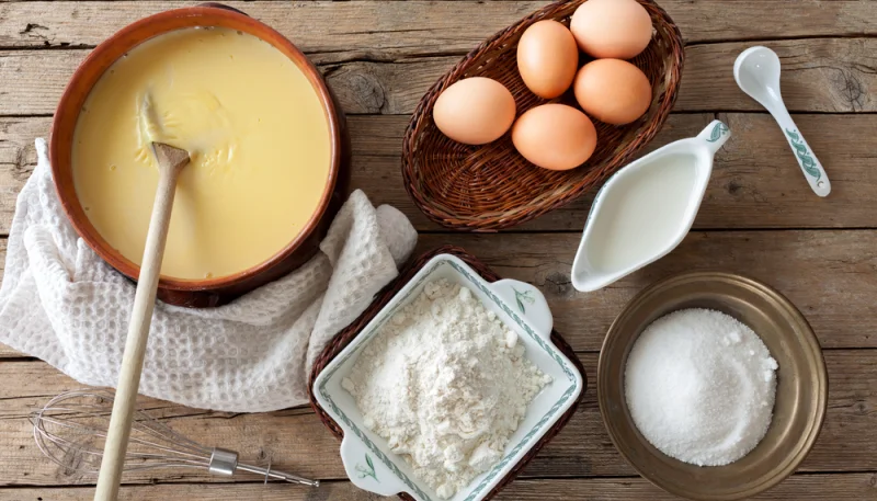 Crème pâtissière à la Maïzena