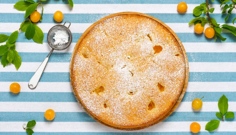 Gâteau aux mirabelles