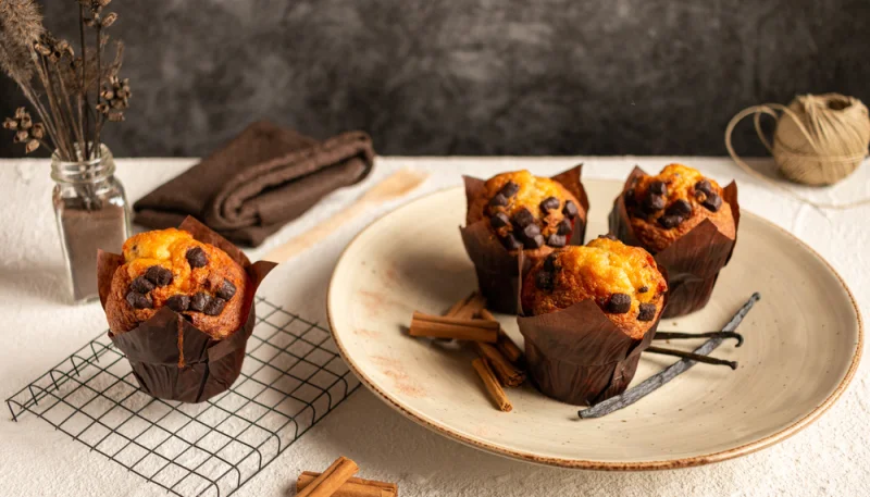 Muffins au nutella